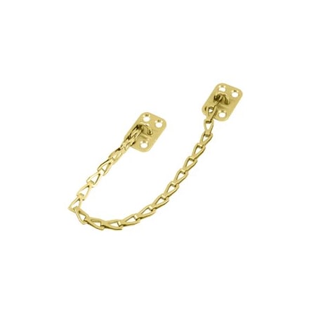Deltana Polished Brass 13-1/8 Transom Chain, 10PK TC82U3-XCP10